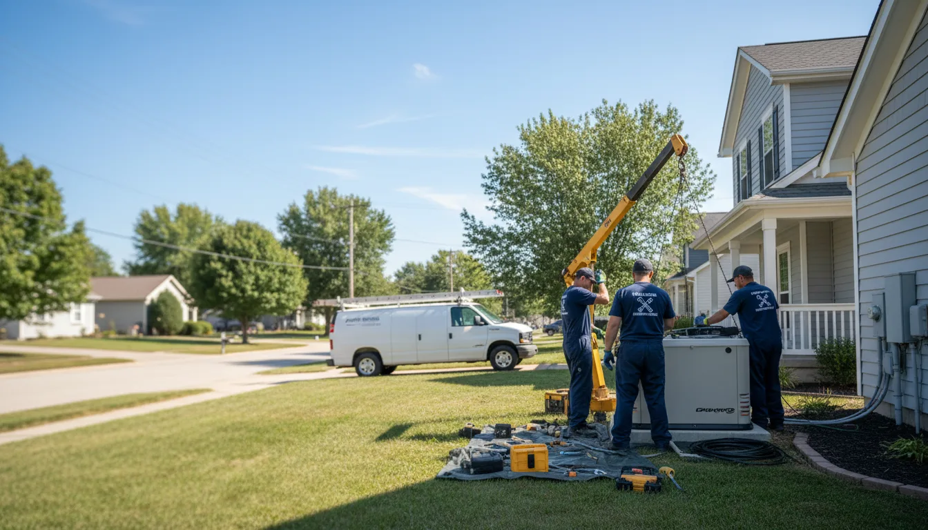 Generator Installation in Tullos, LA near me